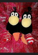 Kinder Kuscheltier Rabe Socke