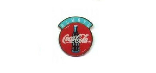 Schöner alter coca cola - cola, pin