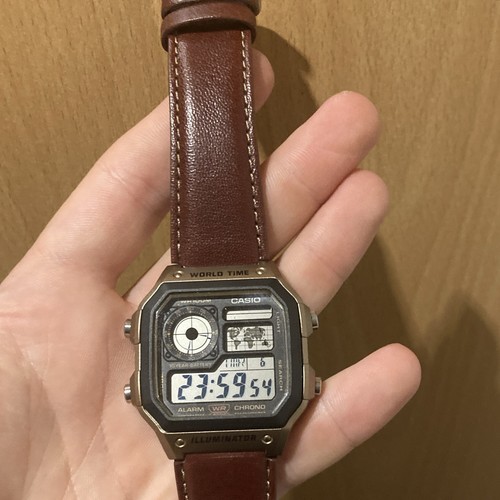Casio world time 1200wh - casio,