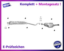 Auspuffanlage für Opel Astra G Coupe Cabrio 1.6 1.8 2.2 16V Auspuff Montagesatz
