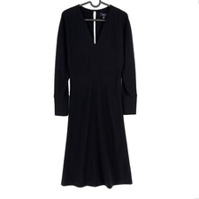 GANT Dunkelblau Blouson Kleid Mit Weiten Ärmeln Größe EU 34 UK 6 US 4