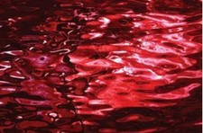 Tiffany glas spiegelglas rot - glas,