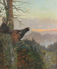 GEORG BERGER Ölbild Gemälde