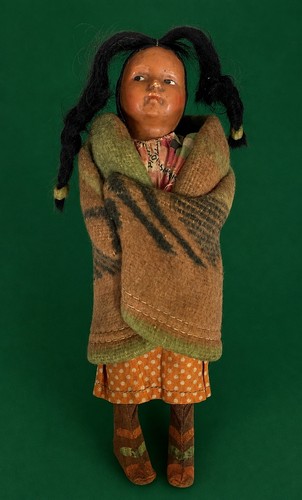 Antike indianische skookum - antike,
