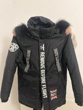 BOY LONDON Daunenjacke Schwarz
