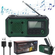 Kurbelradio Solar Notfallradio