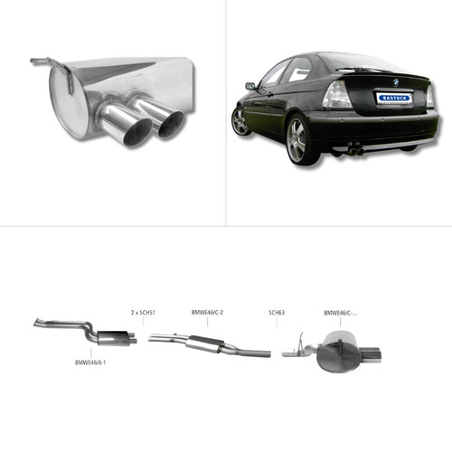 Bastuck komplettanlage bmw - komplettanlage,