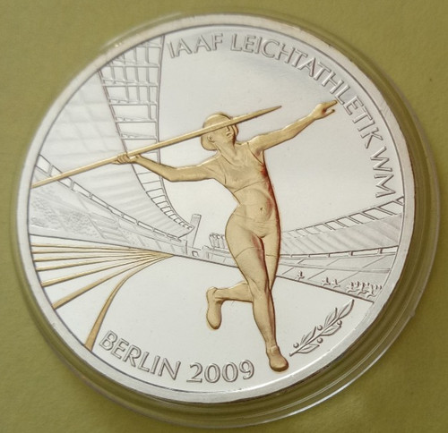 Euro silbergedenkmünze - euro,