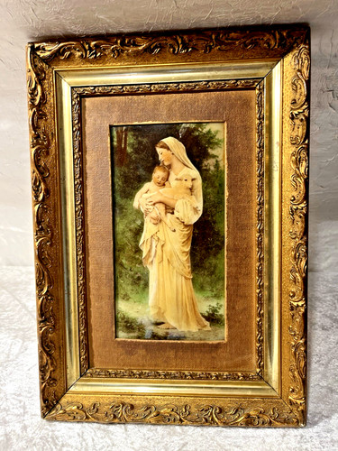 Hinterglasmalerei madonna - hinterglasmalerei,