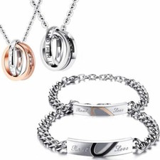 PARTNER SCHMUCKSET HERZ KETTE