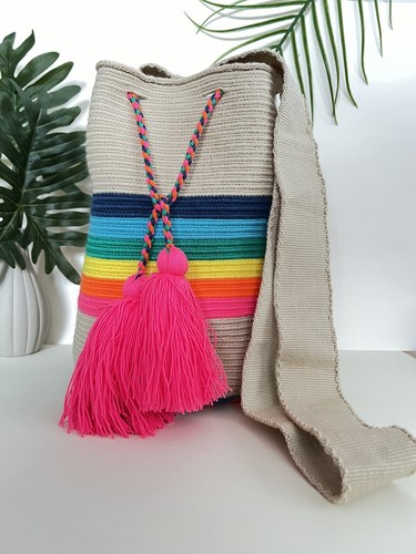 Retro rainbow handwoven - retro,