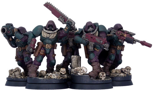 Warhammer dark angels scout - dark,