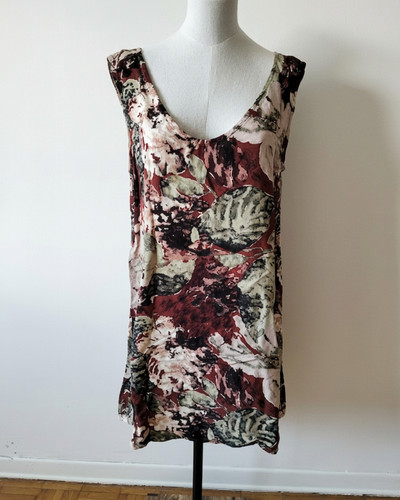 Viskose kleid handmade m - kleid,