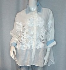 Oversized Hemd Bluse 3D