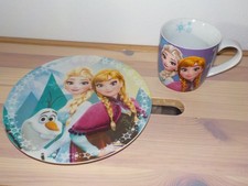 Disney die Eiskönigin Frozen Tasse & Teller Porzellan Kinder Geschirr