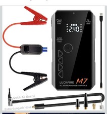 Smart Auto Starthilfe Power Pack mit Luftkompressor, 12V Autobatterie Booster