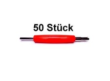 Ventilschrauber 50 Set Ventilschlüssel Ventilausdreher Ventildreher PKW Auto LKW