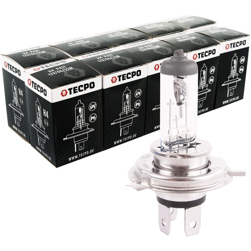 10x tecpo glühbirne 12v - h4,