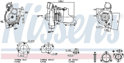 Nissens lader aufladung für - ,