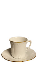 Kaffeetasse mit Untere, Alt