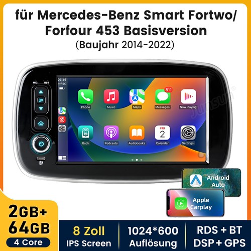 Carplay autoradio gps wifi - carplay, 8"