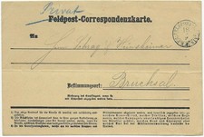 Feldpostkarte 1870/71 von