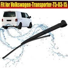 Heck Wischerarm+ Scheibenwischer Set Hinten Für VW T5 Transporter Wischblatt NEU