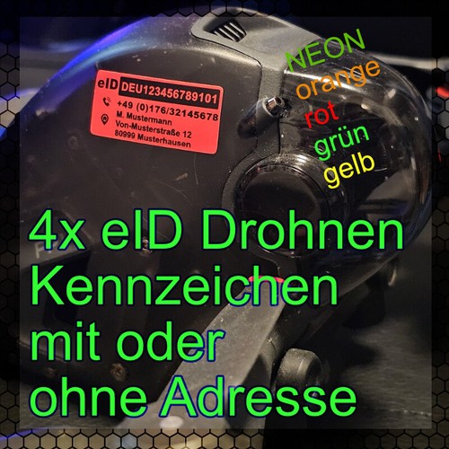 Neon folie drohnen - neon,