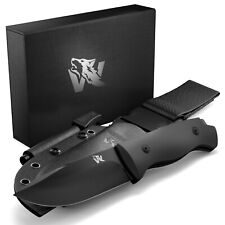 Gebraucht:Wolfgangs LUPUS Outdoor Messer feststehende Klinge Survival Jagdmesser