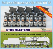 Rollenprüfstand Set BR50  5x Rollenbock + 5x Blindbock Spur G; LGB, Piko