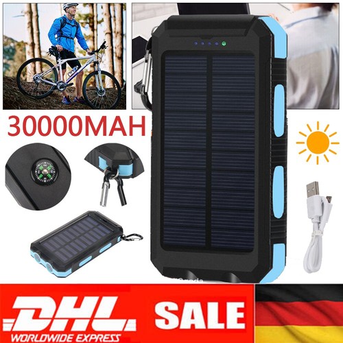 Solar power bank 30000mah - bank,