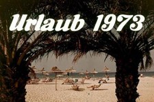 Kleinbild-Dia · Meer Strand  Text: Urlaub 1973