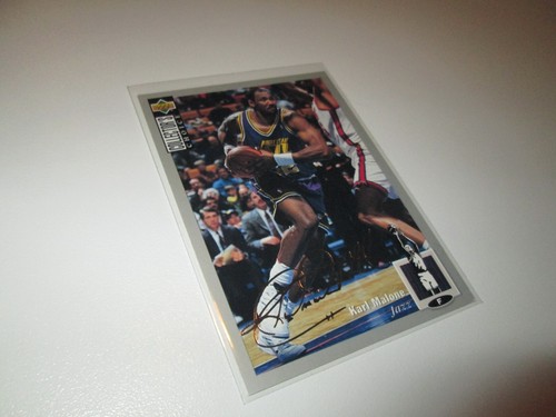 Karl malone silver signature - karl,