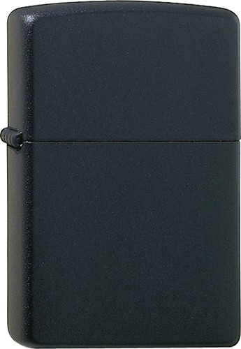 Zippo schwarz matt klassiker - zippo,