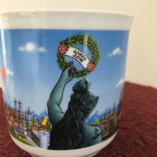 Feinkost Käfer Wiesn-Haferl 2016  Bavaria mit Tattoo Tasse NEU Sammlertasse