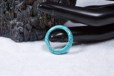 Edelstein Türkis Ring ca. 5,9cm