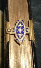 Besonderes Gesangbuch von 1909 Provinz Brandenburg mit Goldschnitt - 13 x 9 cm