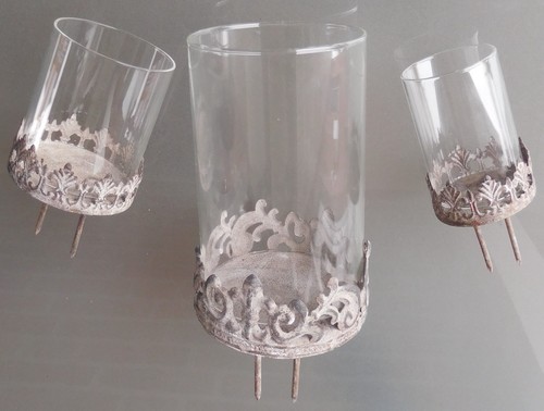 Kerzenhalter mit ohne - mit, /
