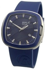 REPLAY RH5402XH GALAXY Uhr Herrenuhr Damenuhr Blau Silikon NEU