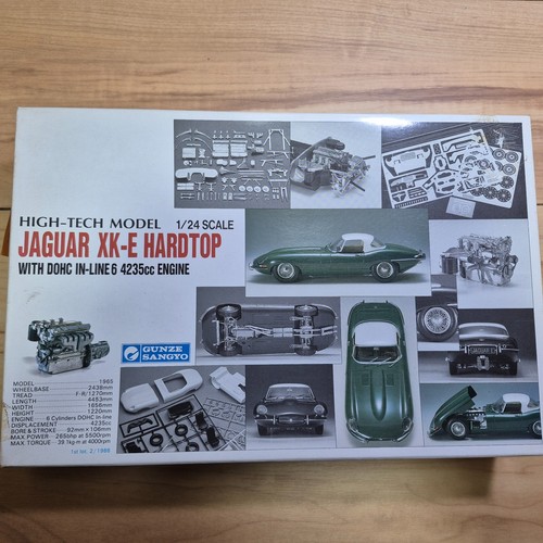 Gunze maßstab jaguar - 1:24,