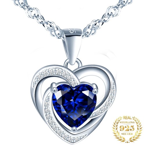 Damen halskette herz 925 - damen,