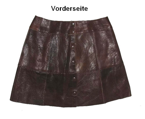 Kurzer lederrock rock in - lederrock,