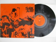 Slade ‎– Slade Alive! LP LIVE GLAM HARD ROCK Vinyl DE 1972 CLEANED VG+