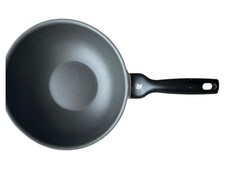 WMF Wokpfanne Edelstahl Schwarz 30 cm Bratpfanne