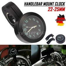 Universal Für Motorrad Fahrrad Lenkeruhr Wasserdicht Motorraduhr Uhr Uhren Clock