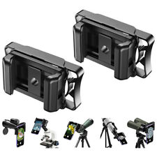 Callstel 2er-Set: Universal-Smartphone-Okularadapter für Ferngläser & Teleskope