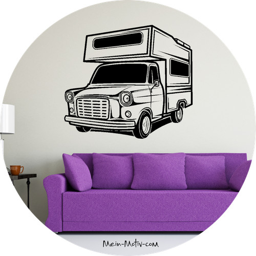 Wandtattoo ford transit - wandtattoo,