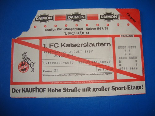 Ticket köln 1 fc - ticket,