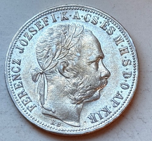 Haus habsburg forint 1887 kb - 1,