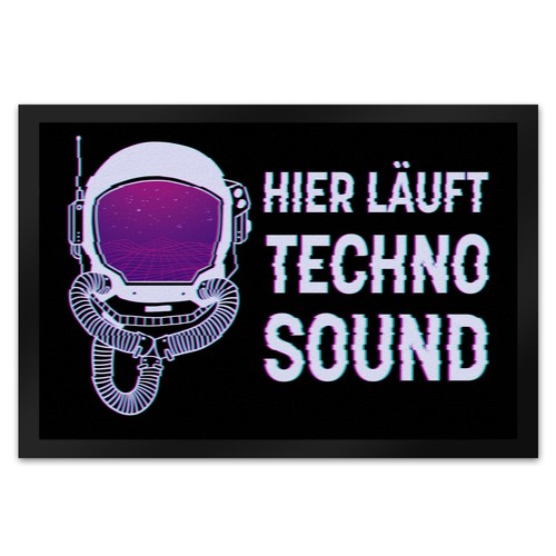 Hier läuft techno sound - hier,